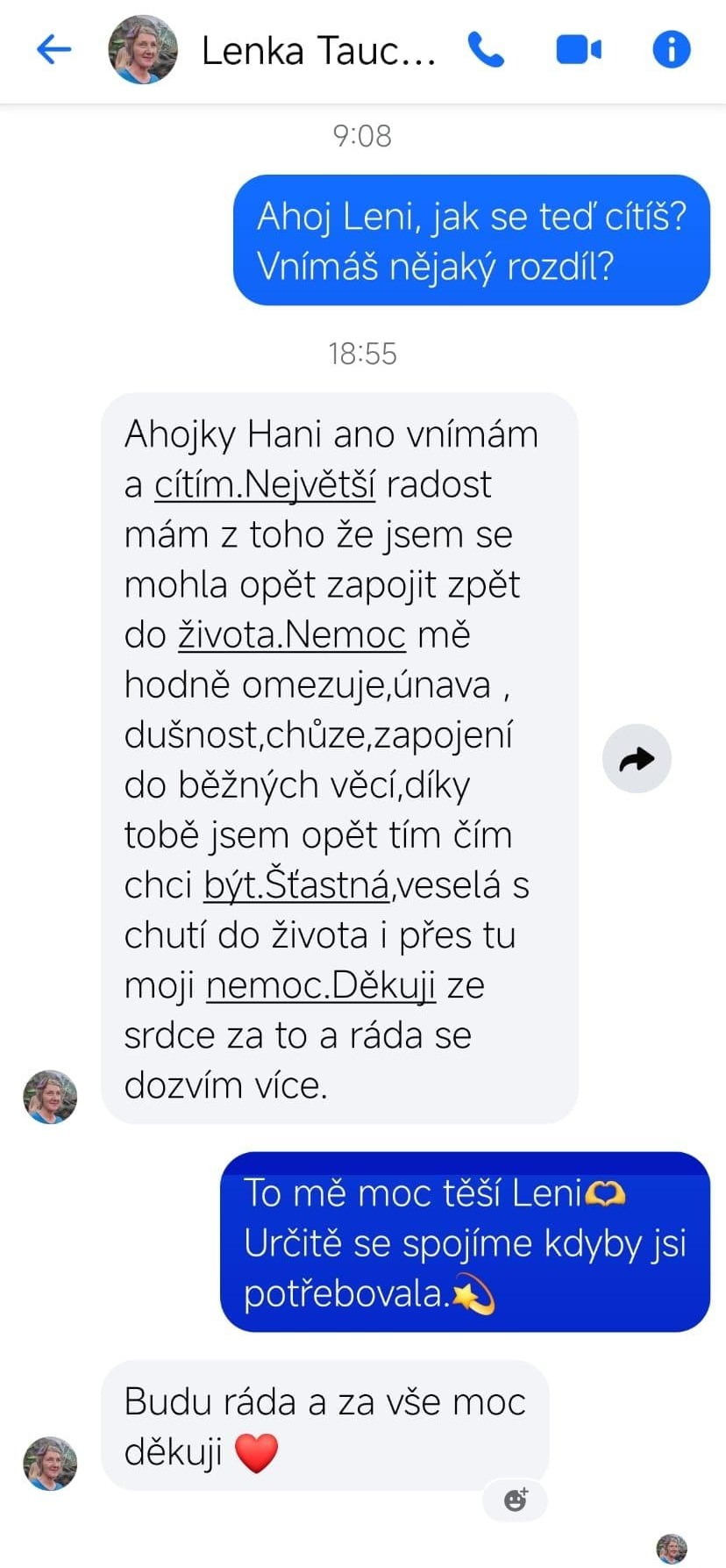Reference — zpráva o návratu energie