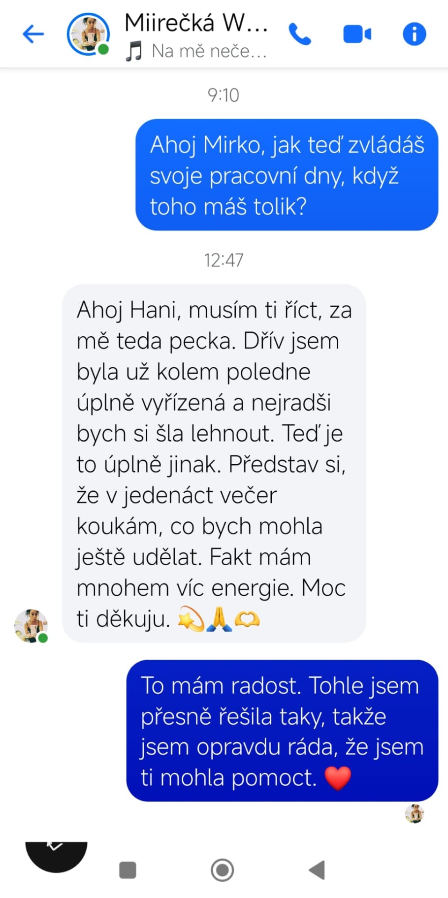 Reference — zpráva o návratu do života i přes nemoc